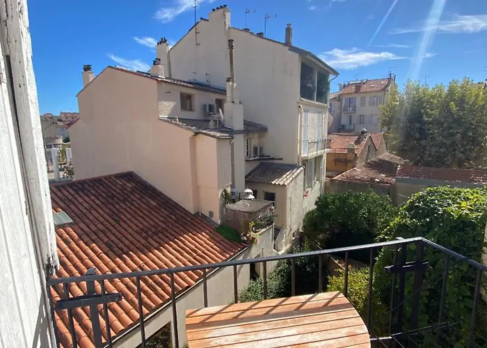 Le Vauban, Vieil Antibes, Dynamique, Renove Et Convivial , Clim, Balcon * アンティーブ